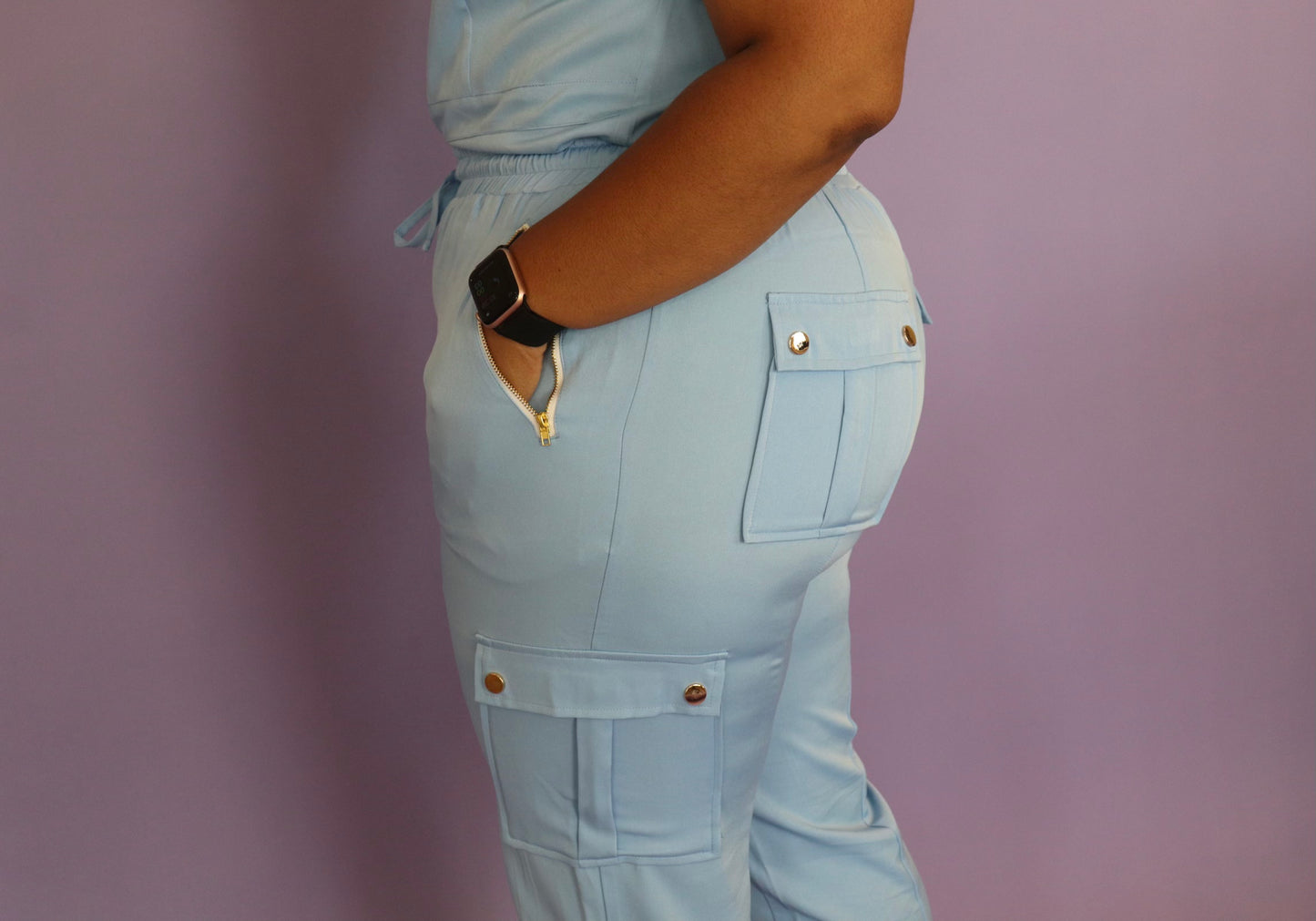India Zipper Jogger Pants