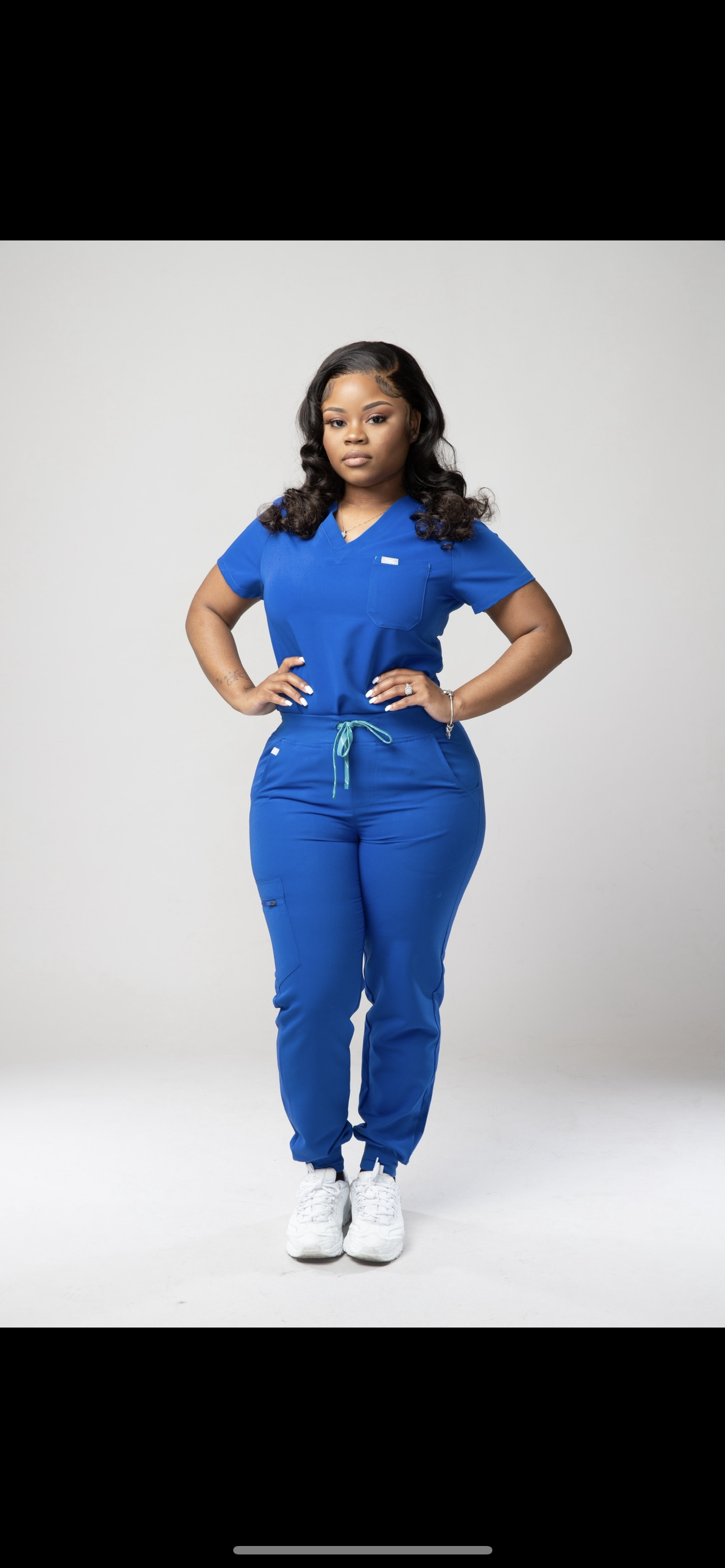 Paris Classic Scrub Top